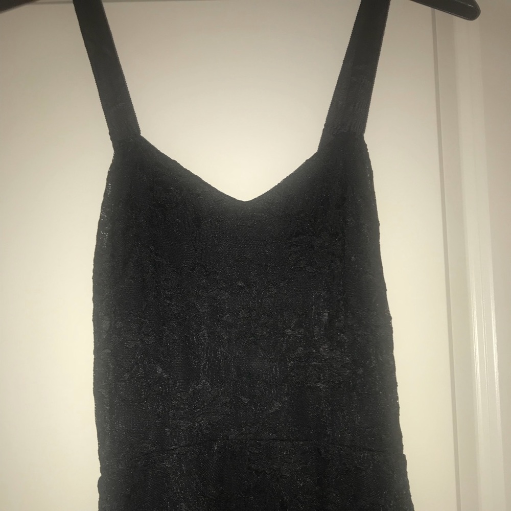 Free people bLack lace dress